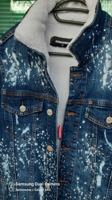 Dsquared jeans jacket размер S