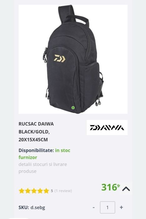 Rucsac Daiwa pentru pescuit