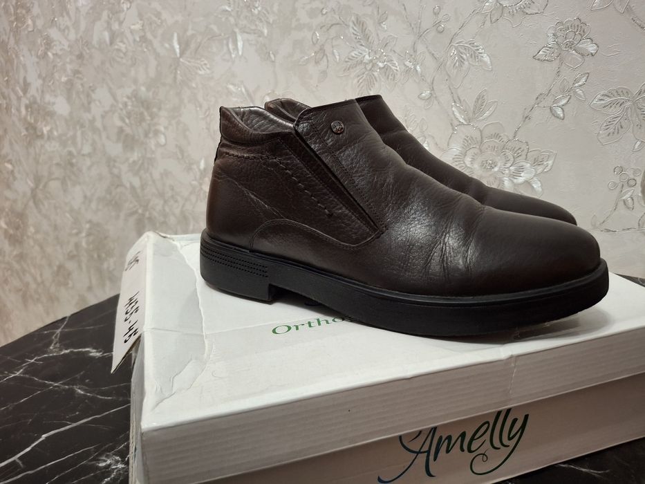 Мужские кожанные полусапожки