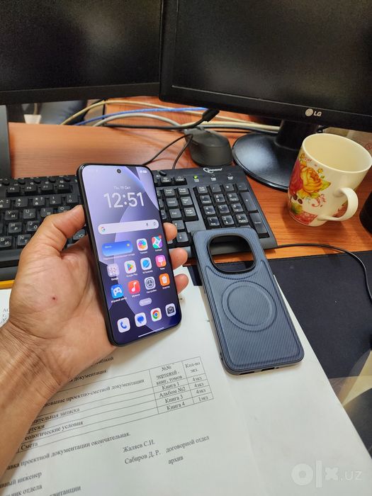 Redmi note 15pro +5G 24/512gb ideal ochilmagan usta kurmagan aybi yuq
