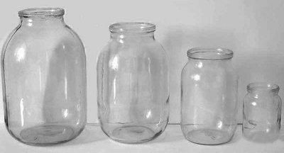 1 - 3 литровые стеклянные банки производства ссср