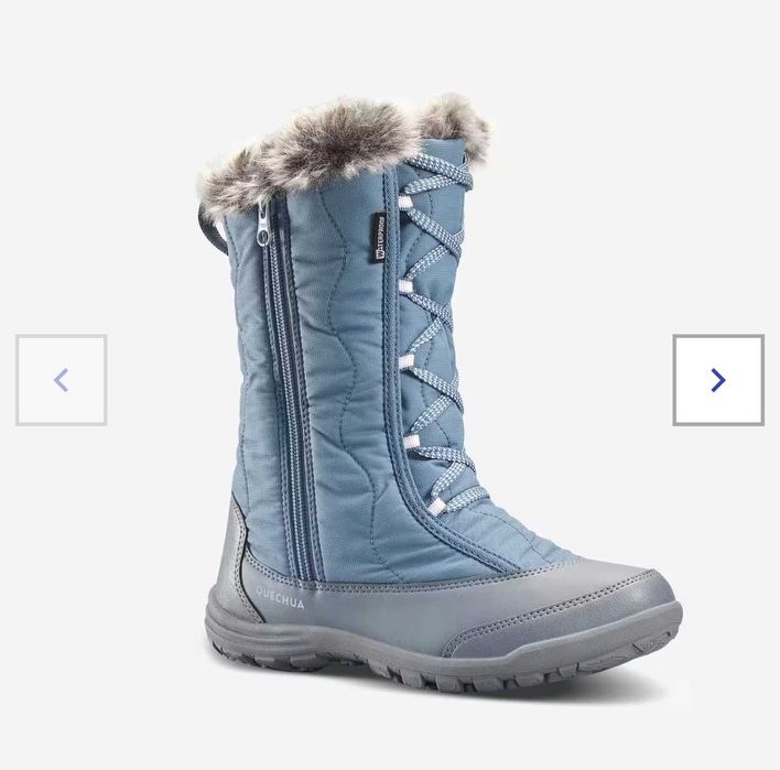 Cizme de Iarnă Ghete Impermeabile Călduroase SH500 Mărime nr 34