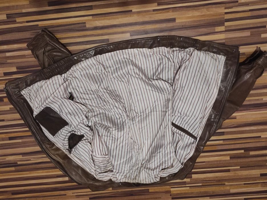 Geaca Piele DINNO, mărimea 50