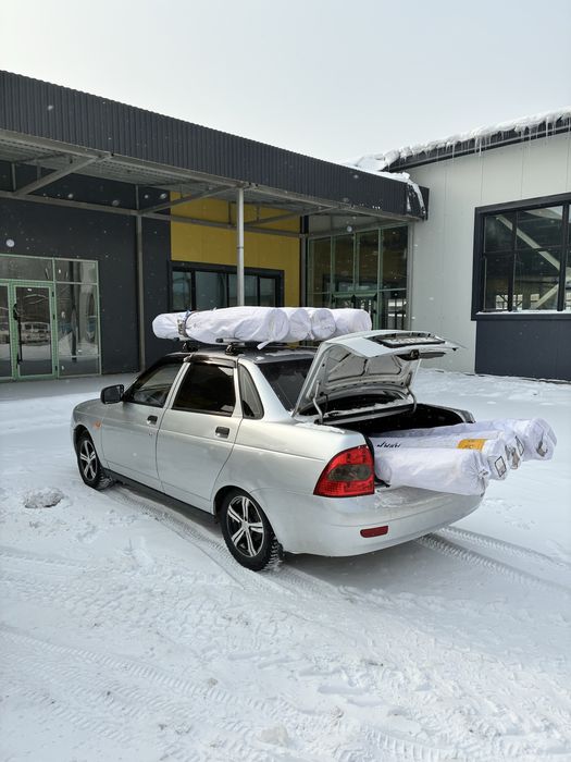 Рейлинги  багажник на приору