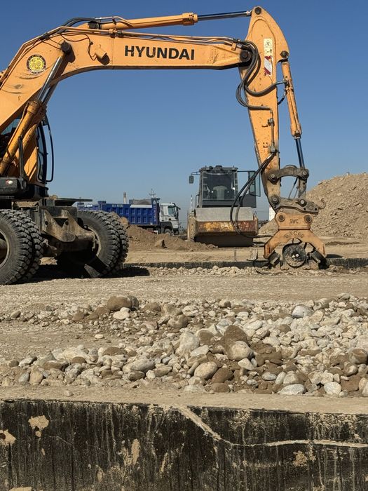 Услуга экскаватора гидрамолот рытье катлавана