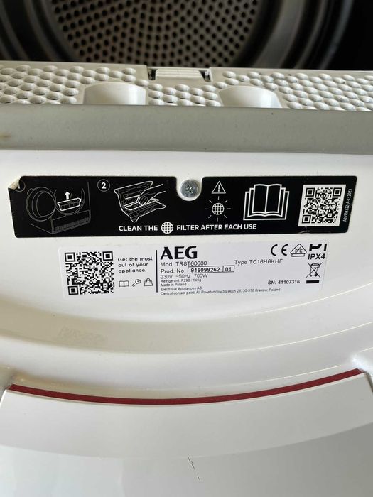 Сушилня AEG 8000 Series 8кг A+++