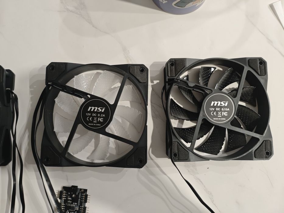 Вентиляторы 120мм, 3 штук
