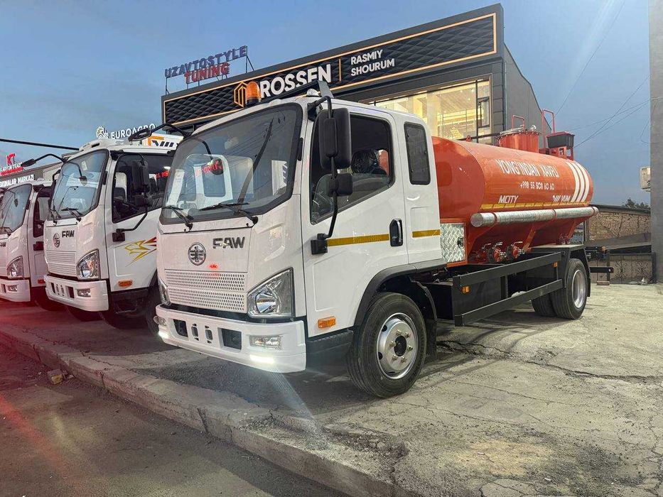 Сотувда мавжуд! Автотопливозаправщик (бензовоз) FAW Tiger V (7 м³)