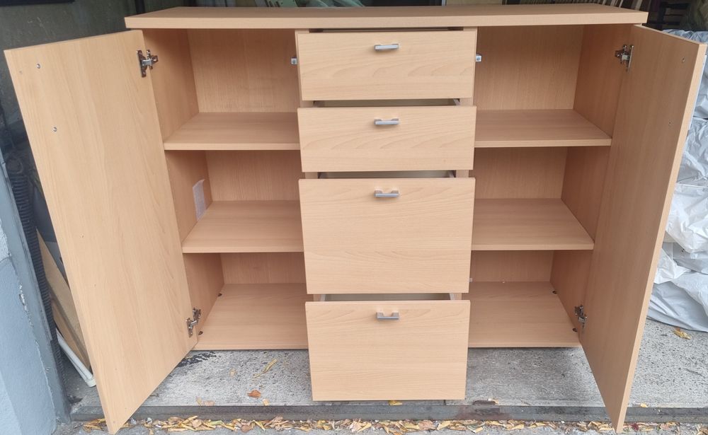 Komoda cu dulapire si sertare