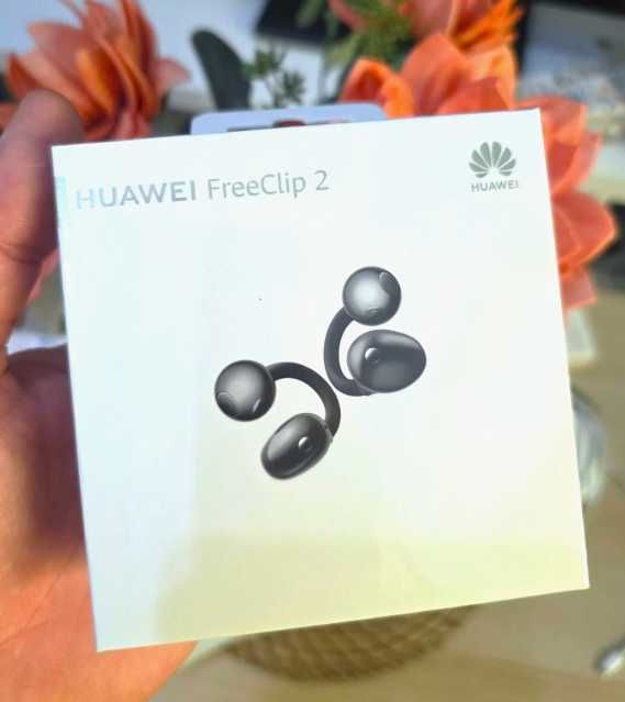 Чисто нови слушалки Huawei FreeClip 2 Black