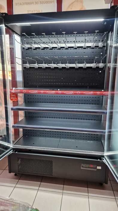 Vitrina Premium cu Carlige INOX 132cm / Danemarca