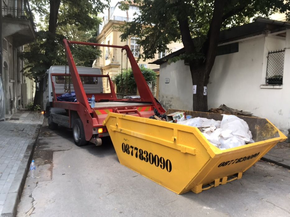 Контейнери за строителни и битови отпадъци!