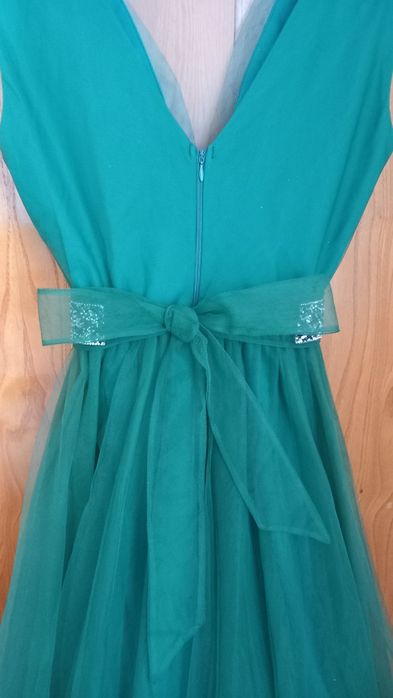 Бална/официална рокля, зелена