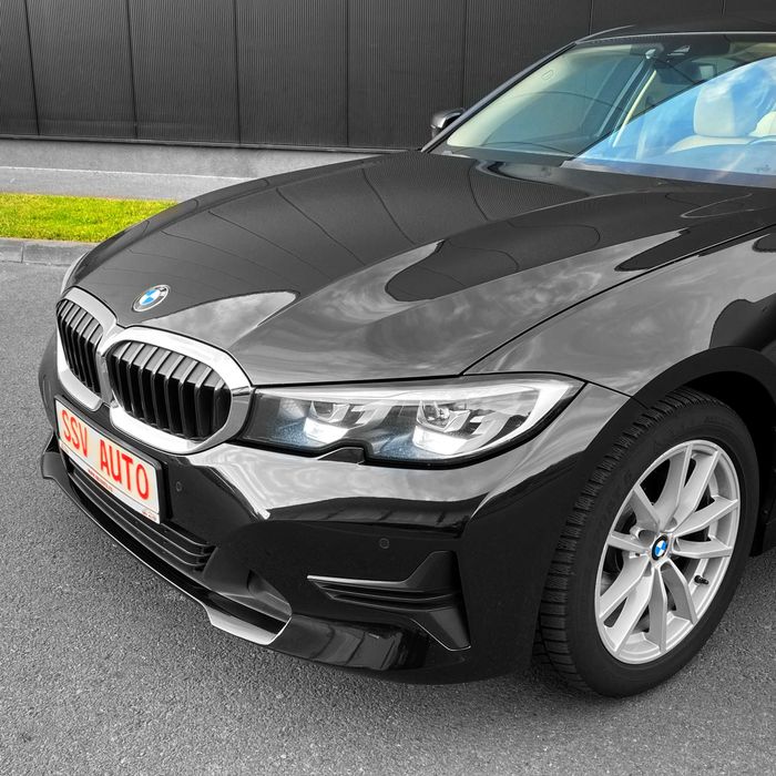 Bmw Seria 3 G20 318d Sedan Negru Piele Bej Alb Touchscreen 2019 Euro 6