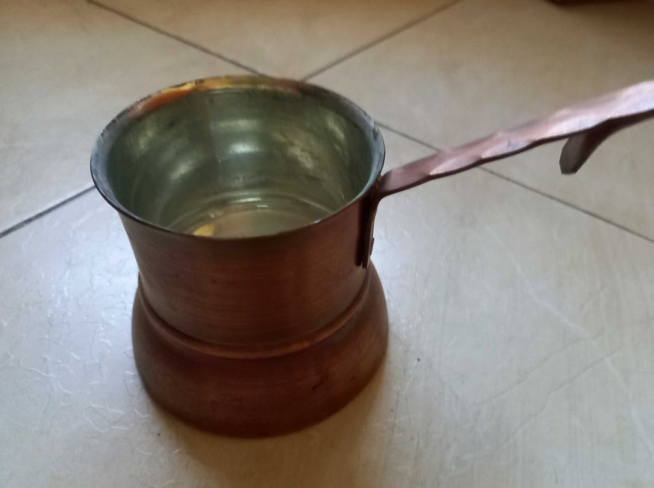 Джезве медено ръчно ковано
