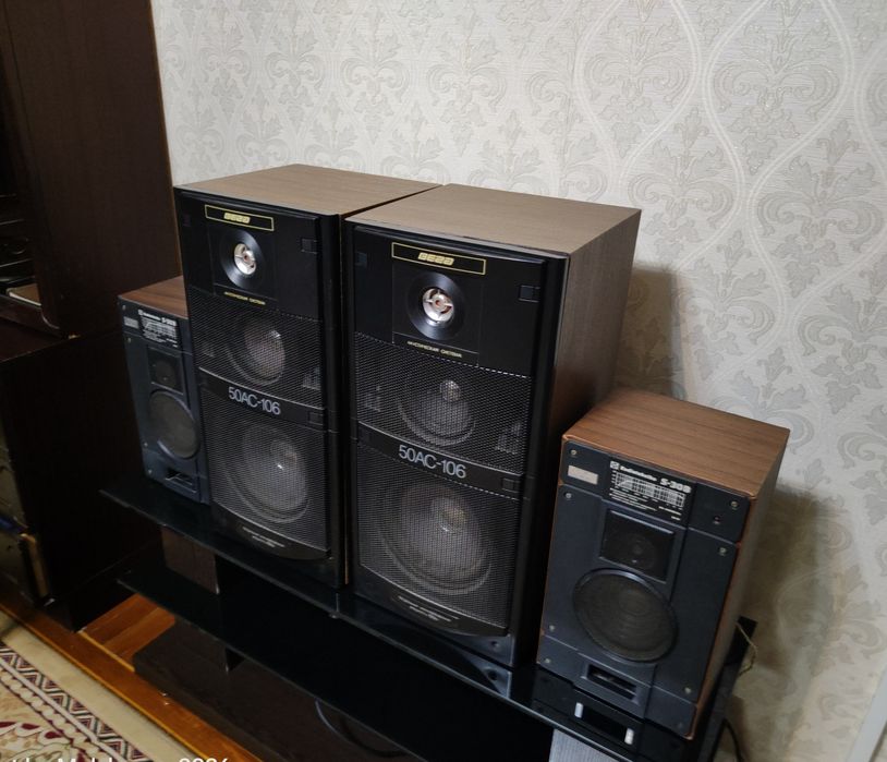 Колонки Вега 50АС-106 и Radiotehnika S-30B