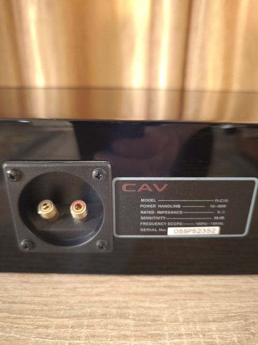 Продам тыльную акустику фирмыCAV