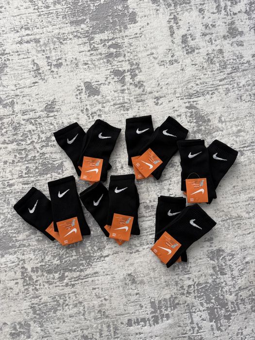 Set 12 perechi sosete / ciorapi | alb/negru - 100% bumbac