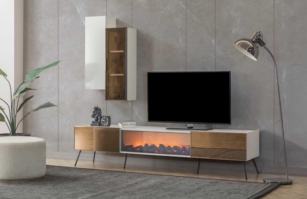 Секция BRONZE  с декоративна камина