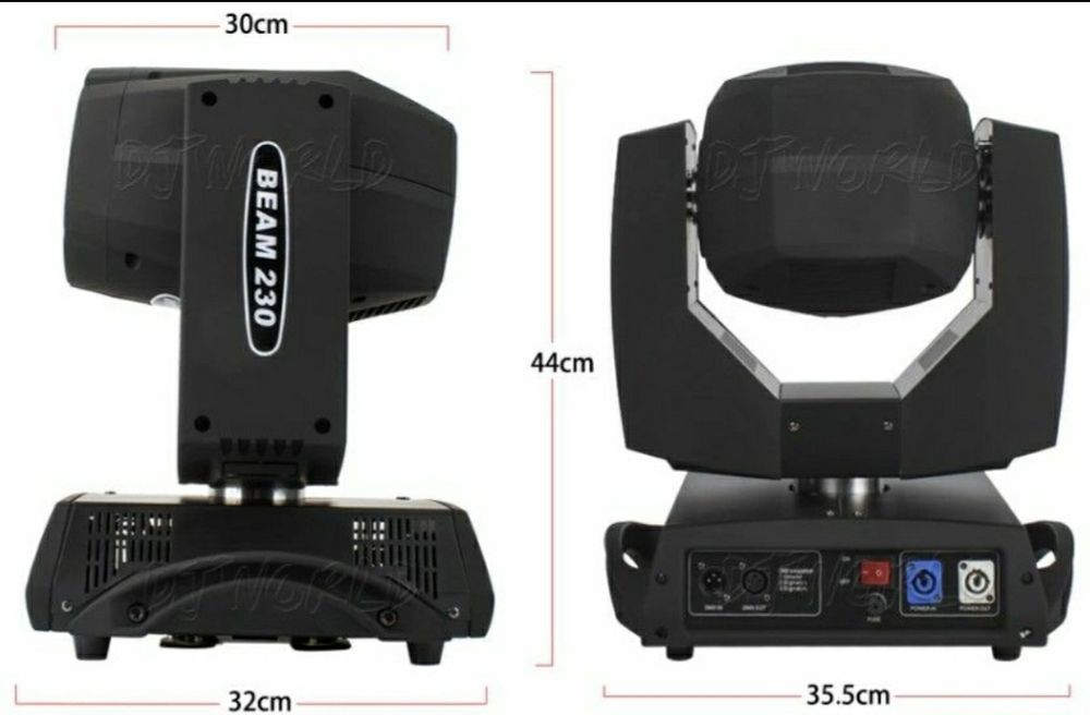 Beam Beam-uri 230Wati 7R NOU- Case Beam