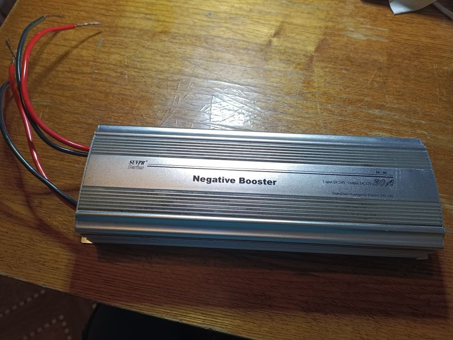 Инвертор с 24в на 12в 30ампер