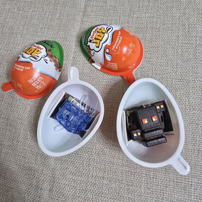 Kinder joy minecraft киндер майнкрафт