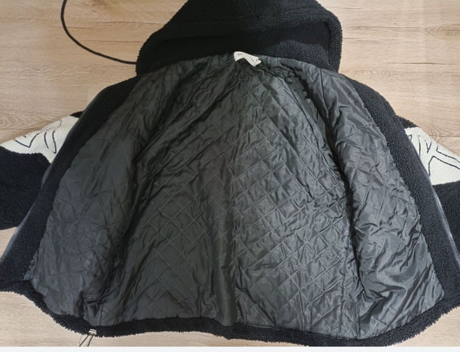 Теплая куртка тедди