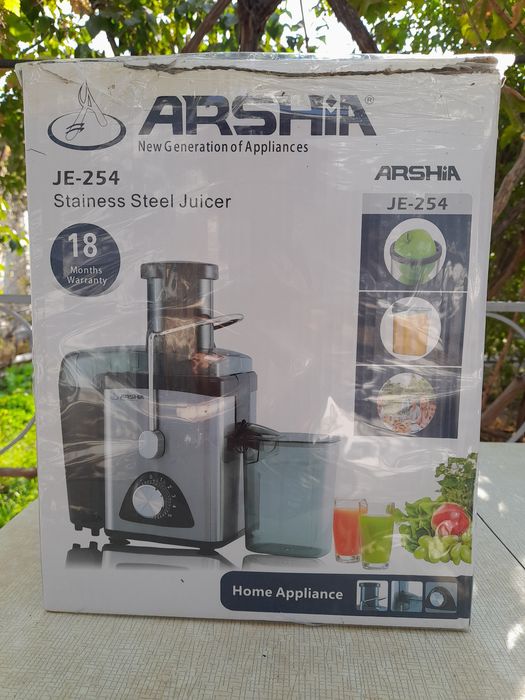 Соковыжималка ARSHIA. JE-254.   Новая.