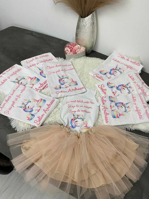 Set tricouri personalizate 1 an