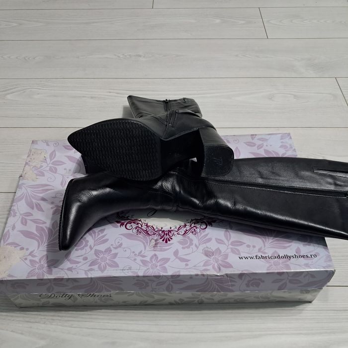 Cizme dama piele integrala