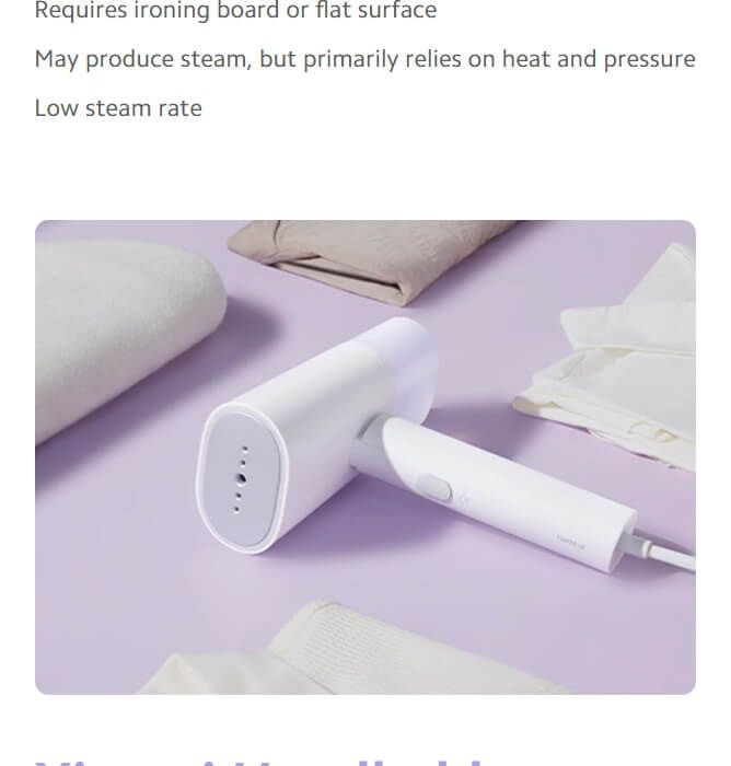 Xiaomi dazmoli ruchnoy (Bug'li dazmol)