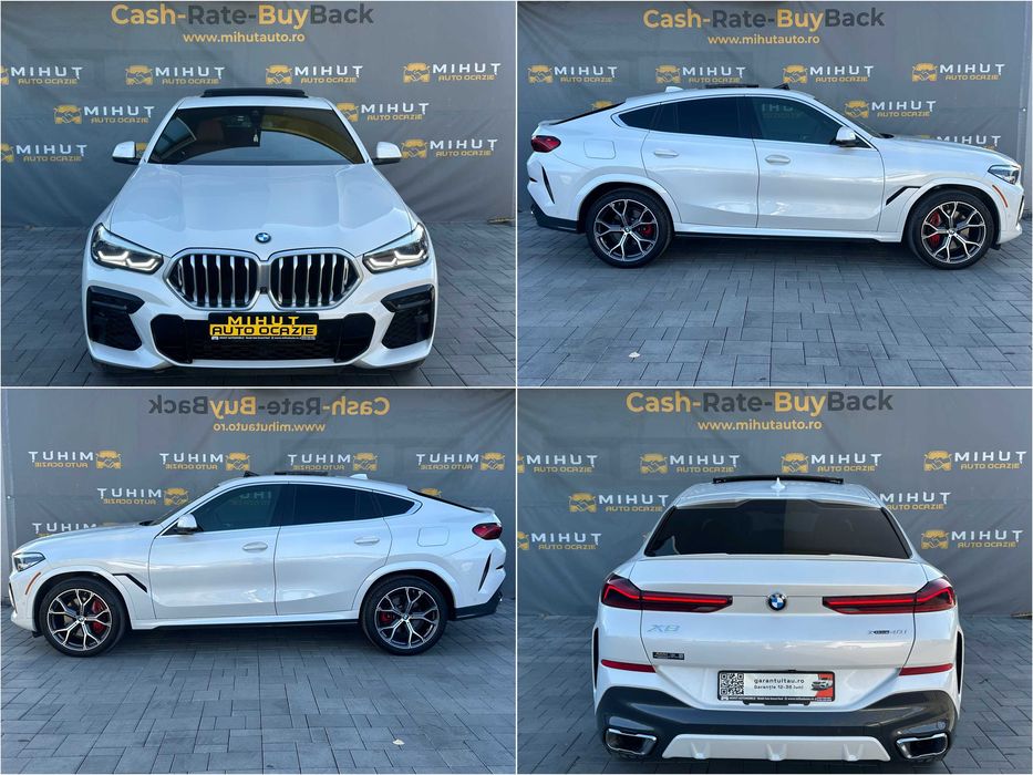 BMW X6 xDrive 40i M-Paket 3.0 Benzina (335 CP) 2022 Euro6 | Rate fixe | Garantie