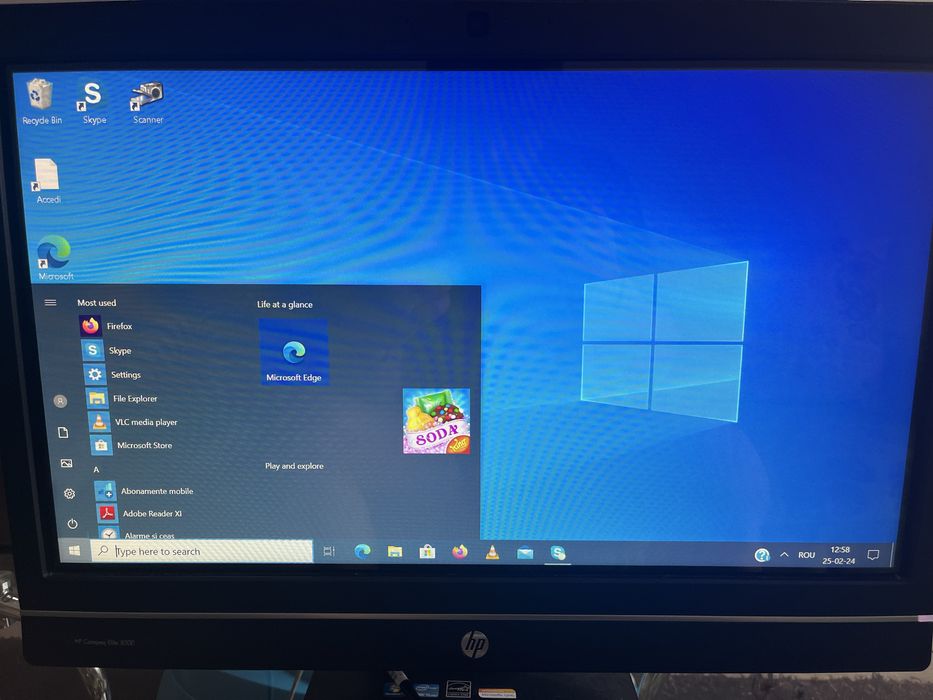 HP Compaq Elite 8300 All-in-one Touch