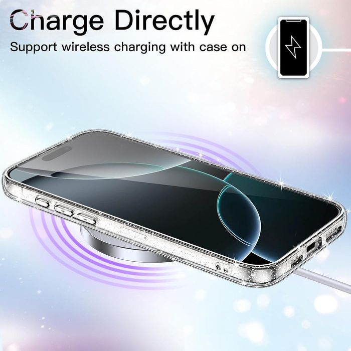 Блестящ Кейс Glitter Case за Apple iPhone 16 Pro