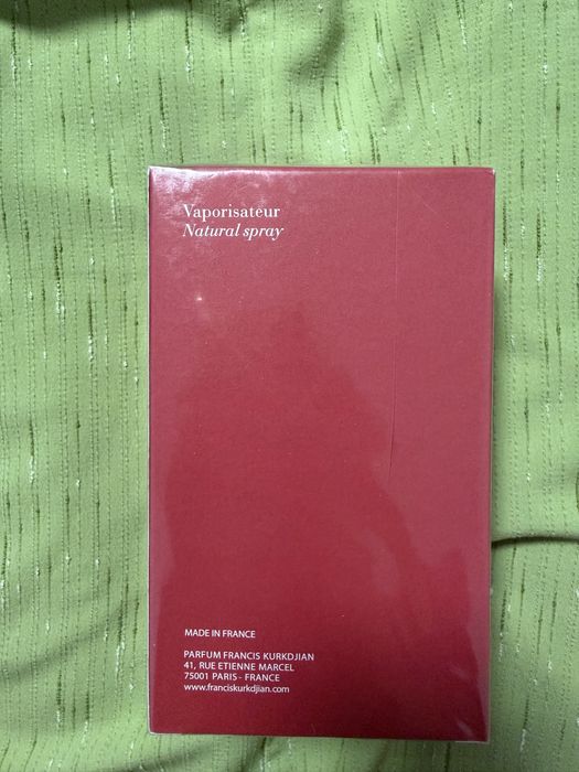 Parfum Baccarat Rouge 540
