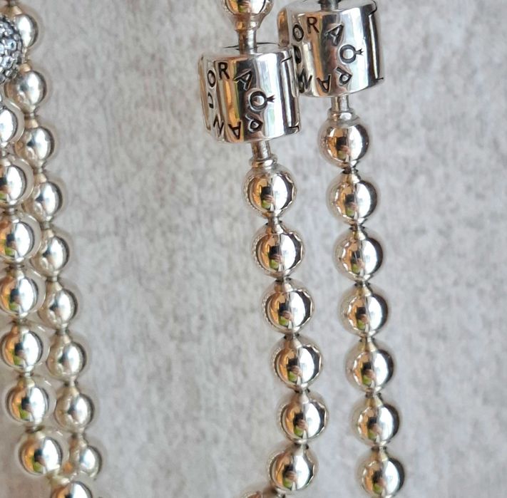 Сребърно колие и гривна ПАНДОРА