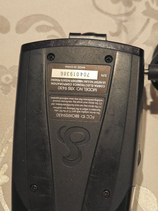 Vând Cobra XRS 9430
