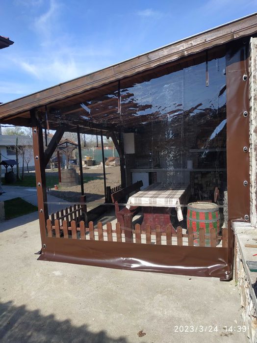 Ветроупорни завеси за навеси