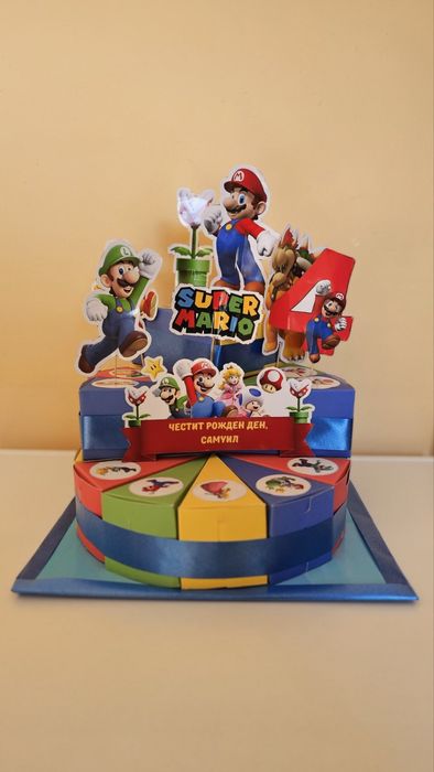 Картонена торта с тема по избор