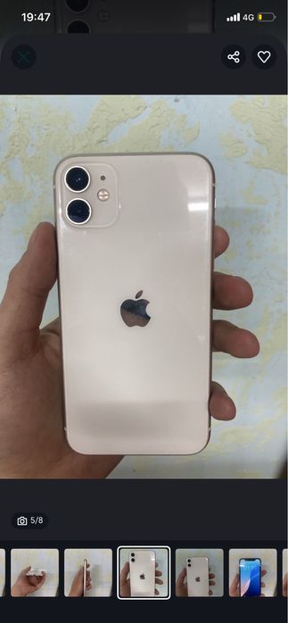 Iphone 11 128гб с каропка 75емкость