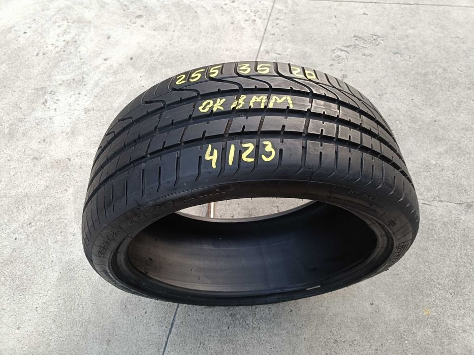 O anvelopa de vara 255 35 20 pirelli p zero profil 8 mm dot 4123