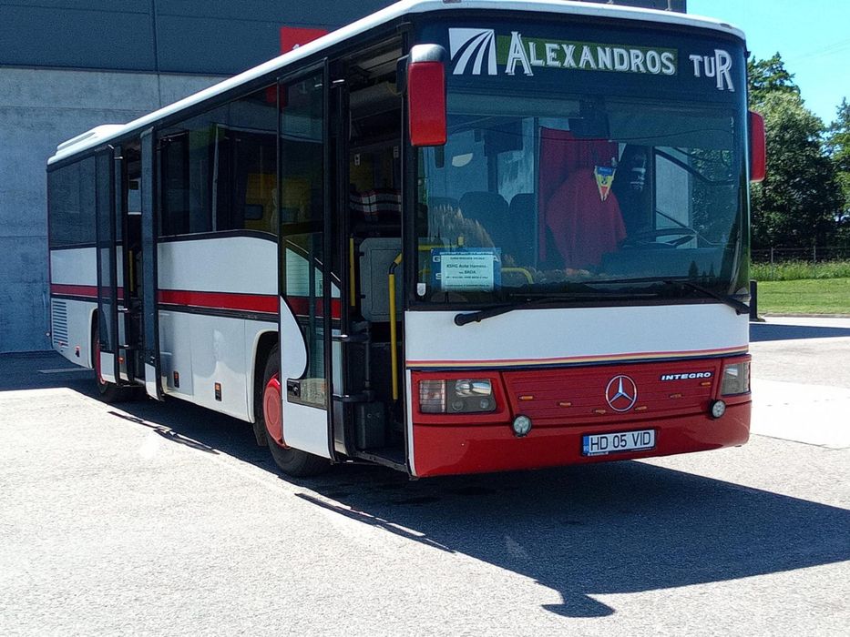 Autocar autobuz Mercedes Integro manual, aer conditionat