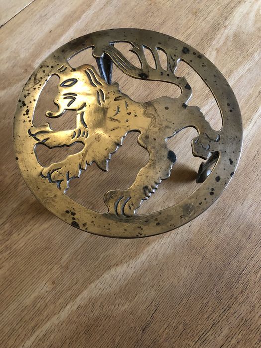 Античен меден чайник, внос от Англия