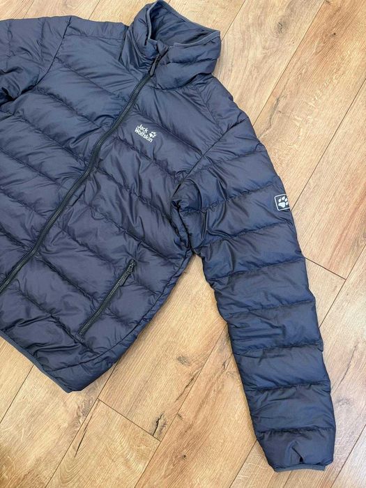 Jack Wolfskin XL barbati geaca puf si pene Stormlock impermeabila