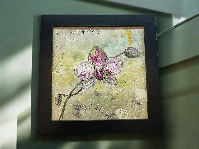 авторска картина Орхидея 24/24