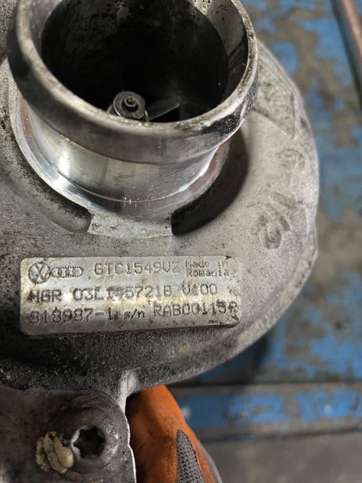 турбина gtc1549vz audi 2.0 tdi cr 177кс