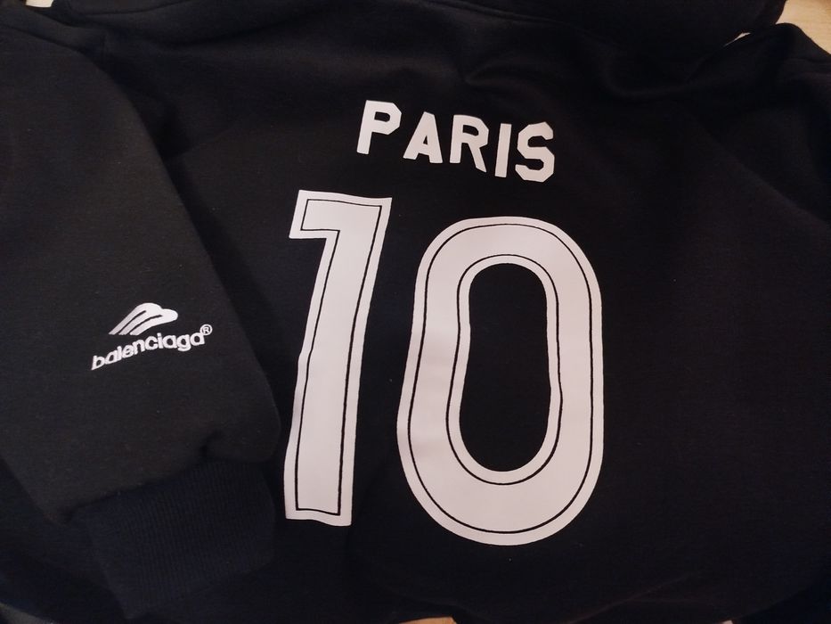 Balenciaga Paris zip hoodie