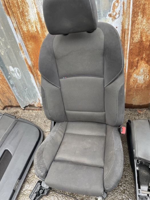 Рекаро алкантара салон БМВ Ф10 (recaro bmw f10)