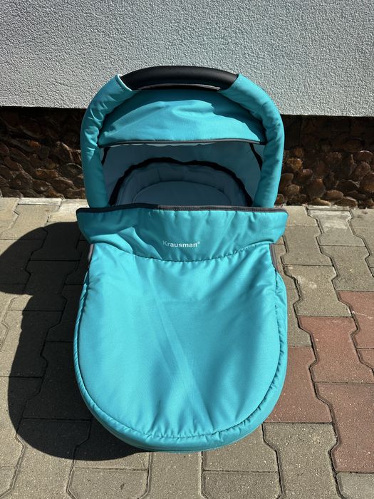 Carucior 3 in 1 Krausman Clasic Turquoise