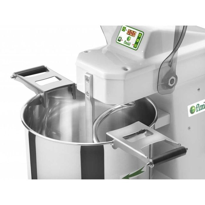 Тестобъркачка 32 л /спирален миксер за 25кг. тесто, повдигаща се главa